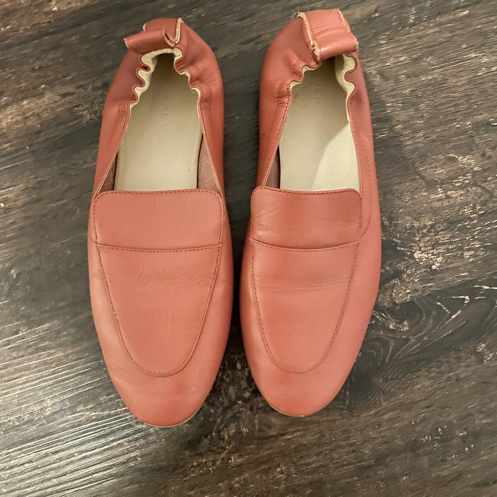 Everlane day loafers - dark rose 7.5
